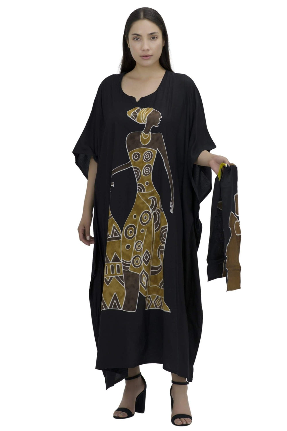 African Print Kaftan KAF-1004 - Advance Apparels Inc