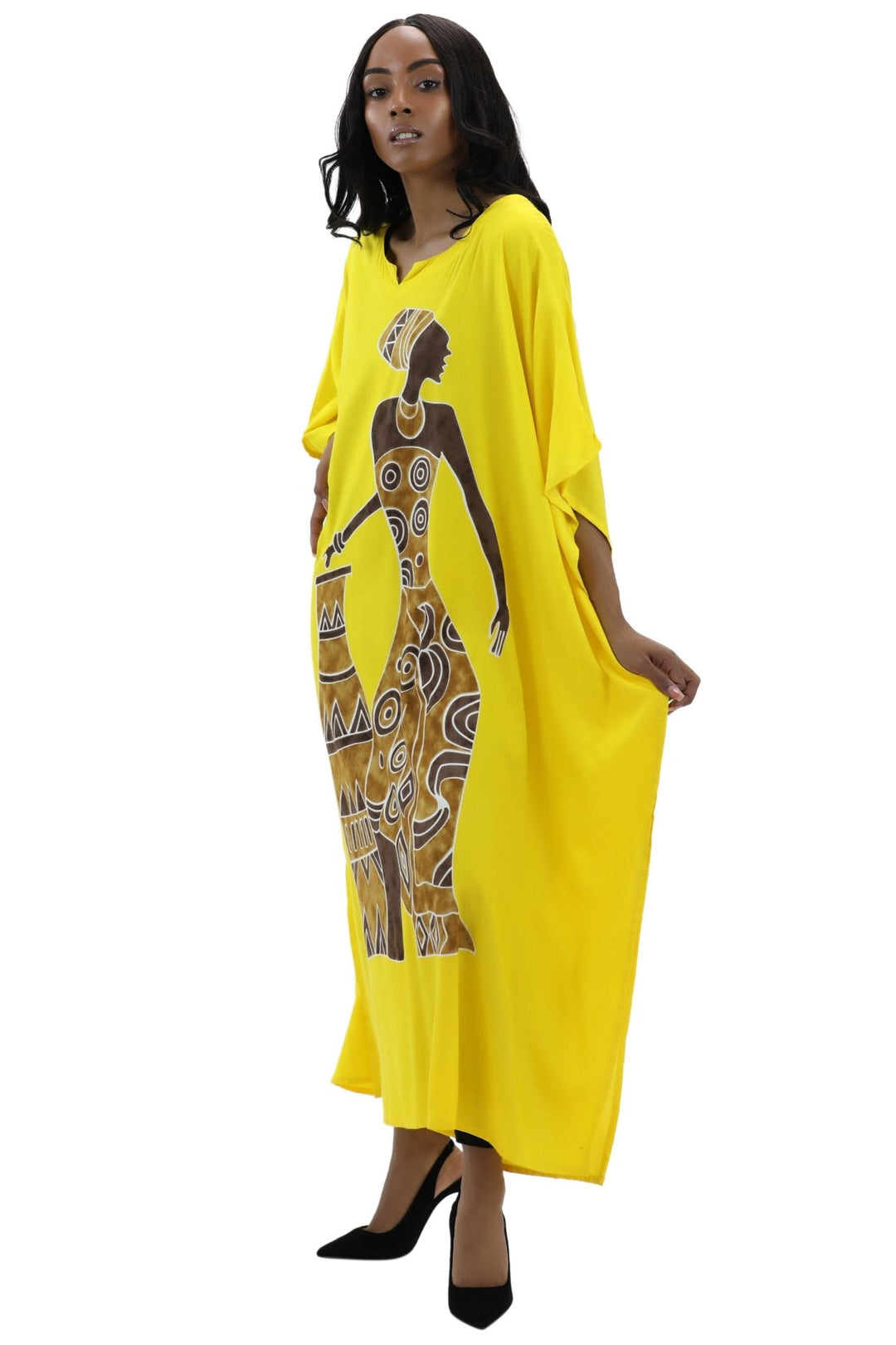 African Print Kaftan KAF-1004 - Advance Apparels Inc