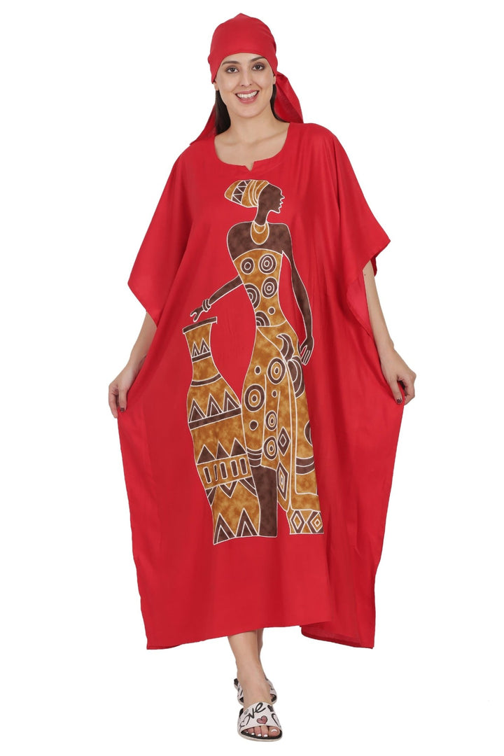 African Print Kaftan KAF-1004 - Advance Apparels Inc