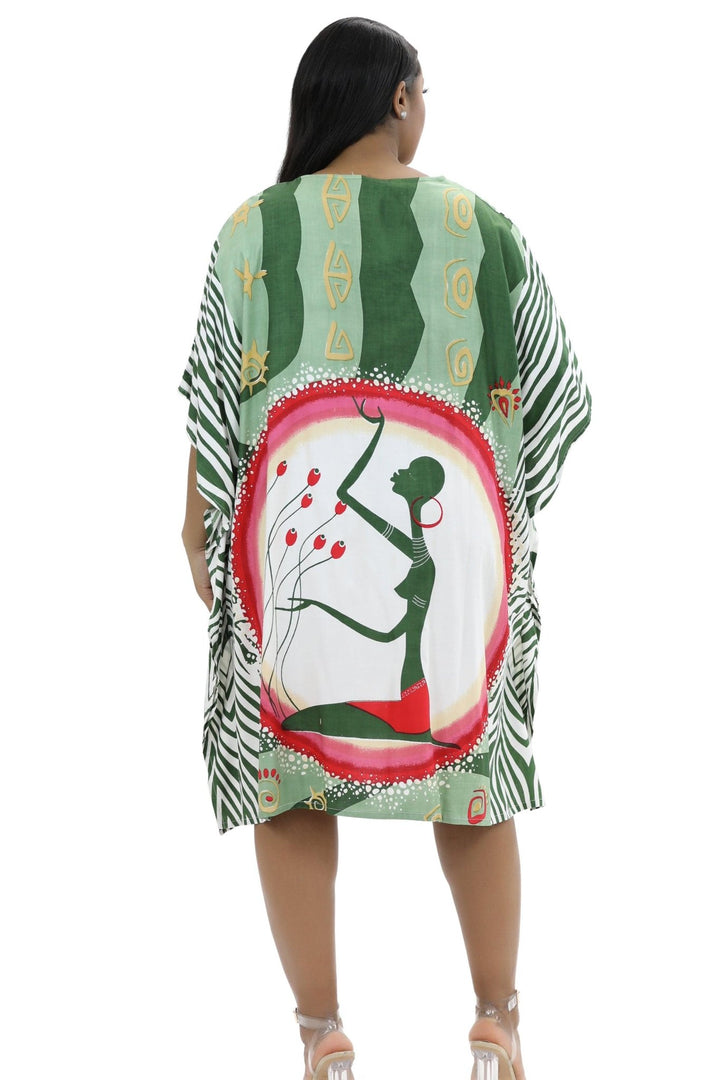 African Print Kaftan KAF-1009 - Advance Apparels Inc