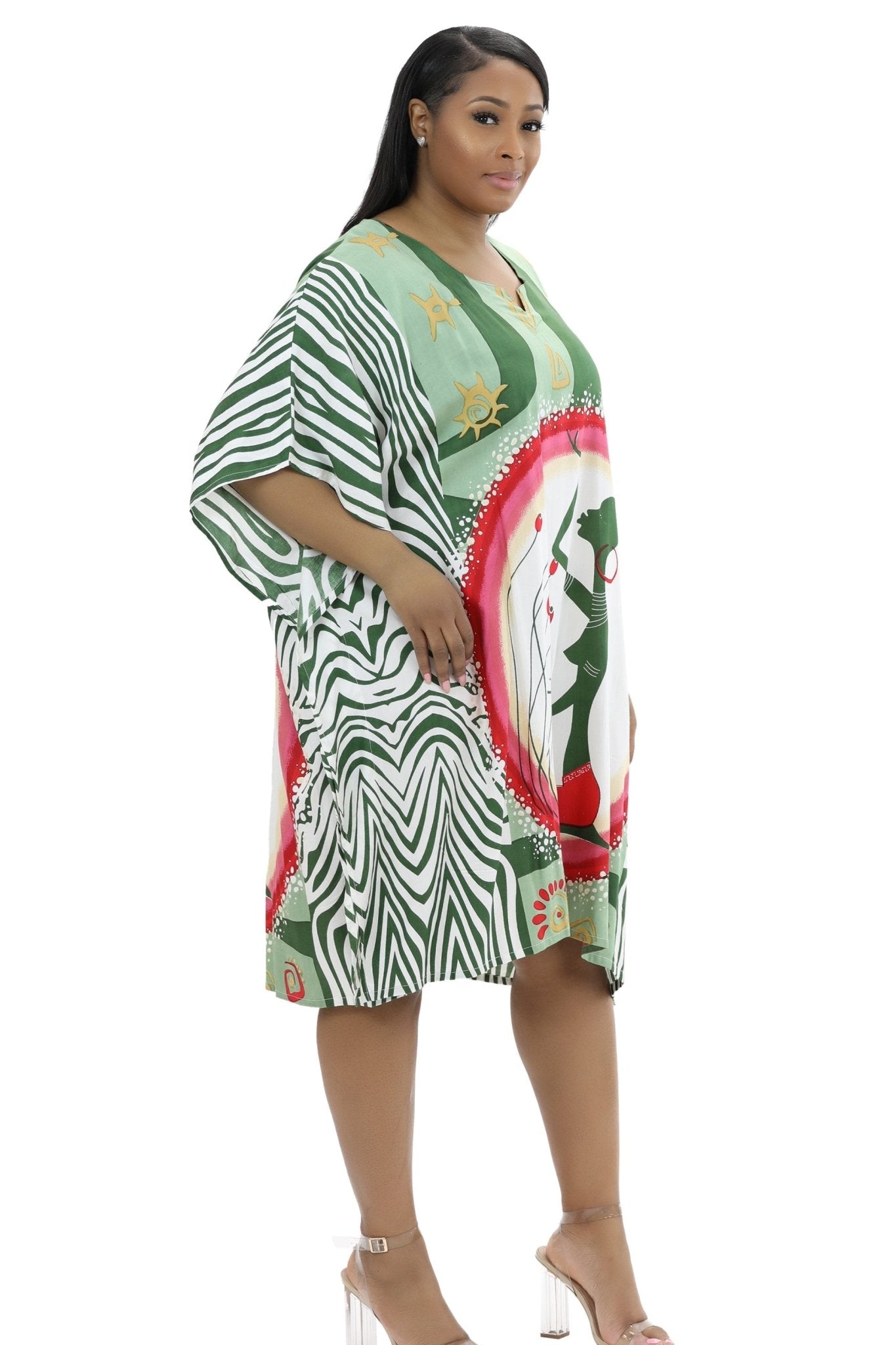 African Print Kaftan KAF-1009 - Advance Apparels Inc