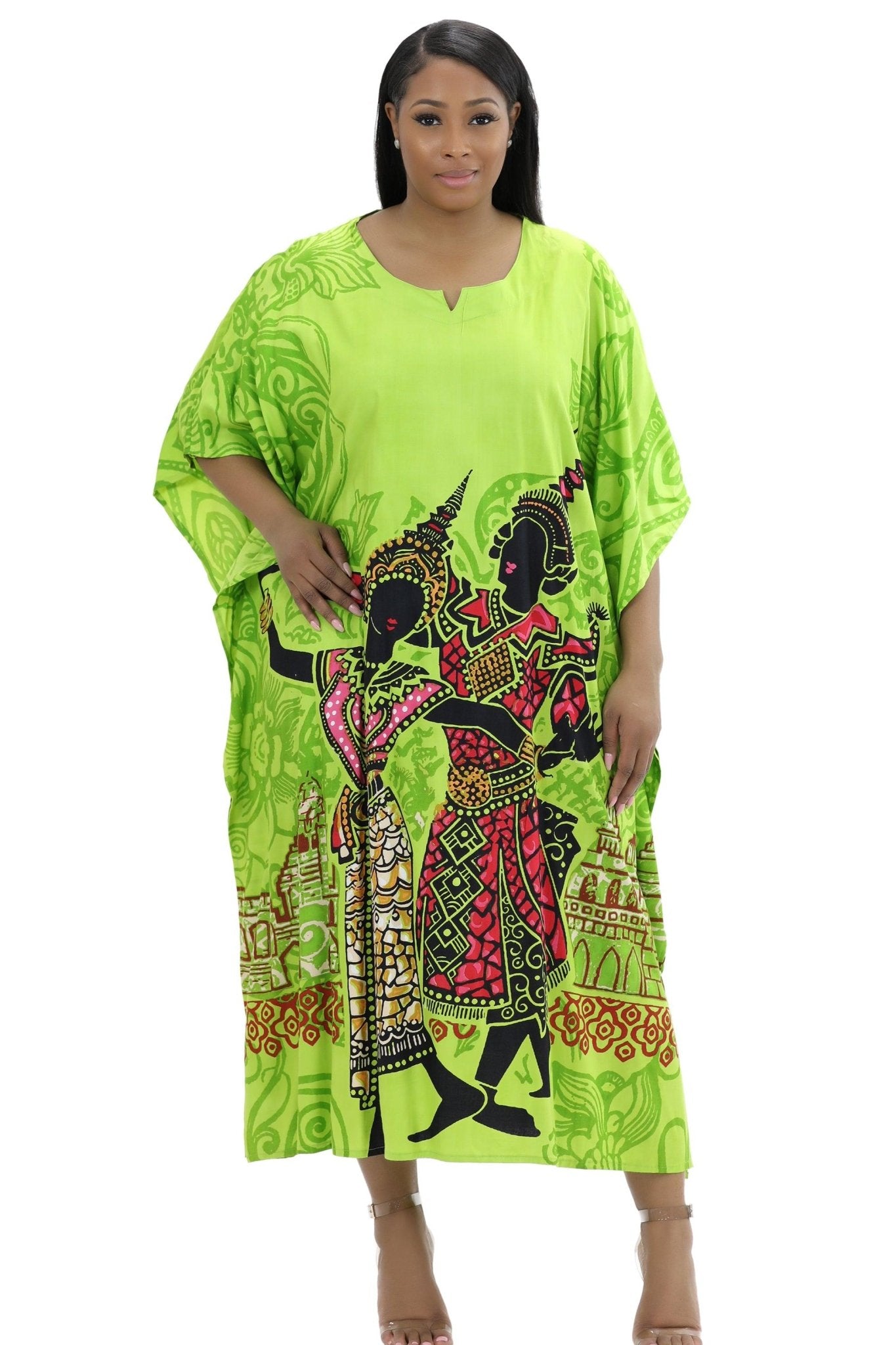 African Print Kaftan KAF-1011 - Advance Apparels Inc