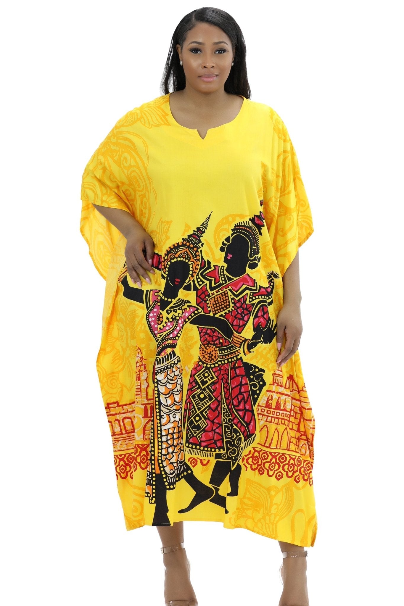 African Print Kaftan KAF-1011 - Advance Apparels Inc