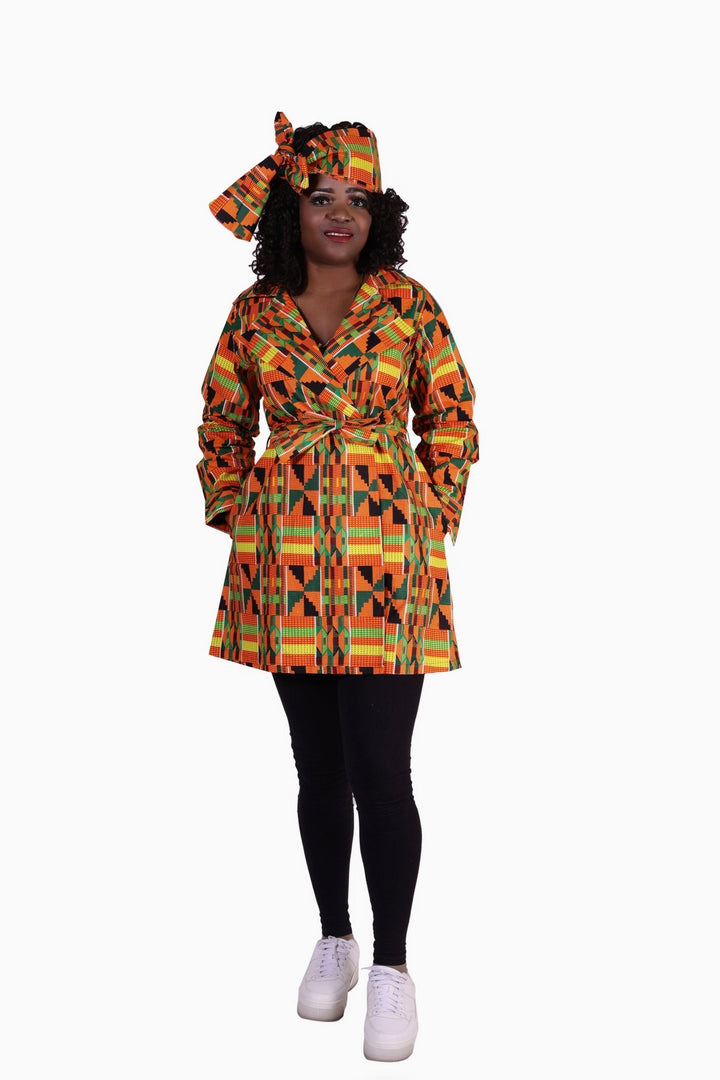 Ankara Print Blazer - Advance Apparels Inc