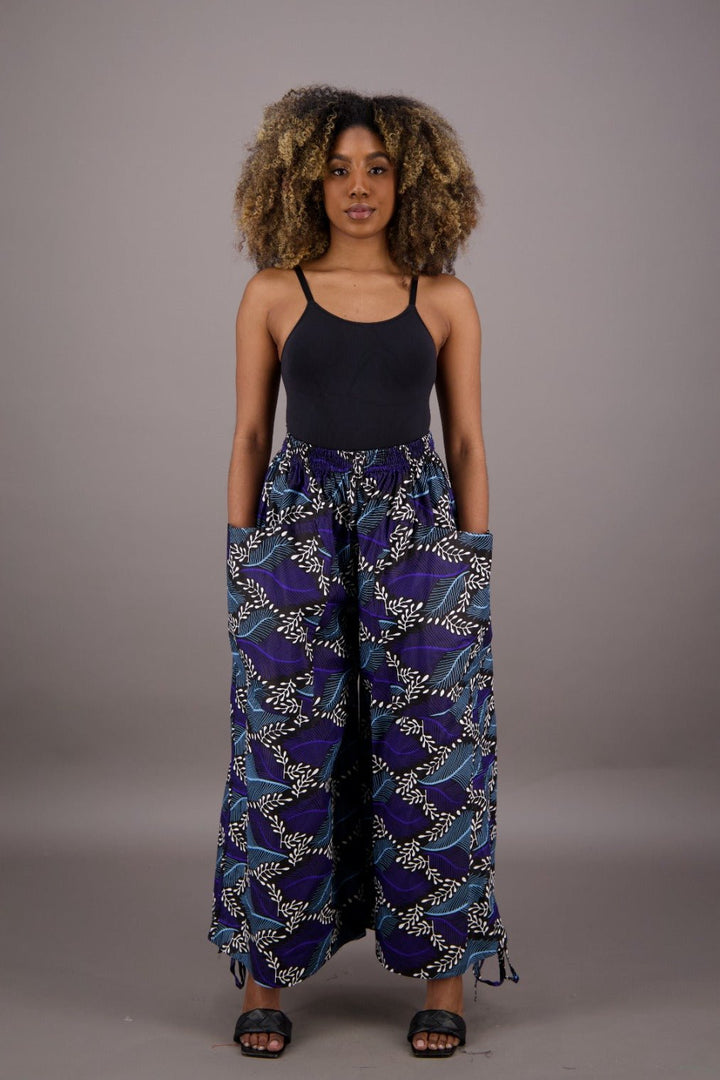 Blue Majesty Palazzo Pants P092-252 - Advance Apparels Inc