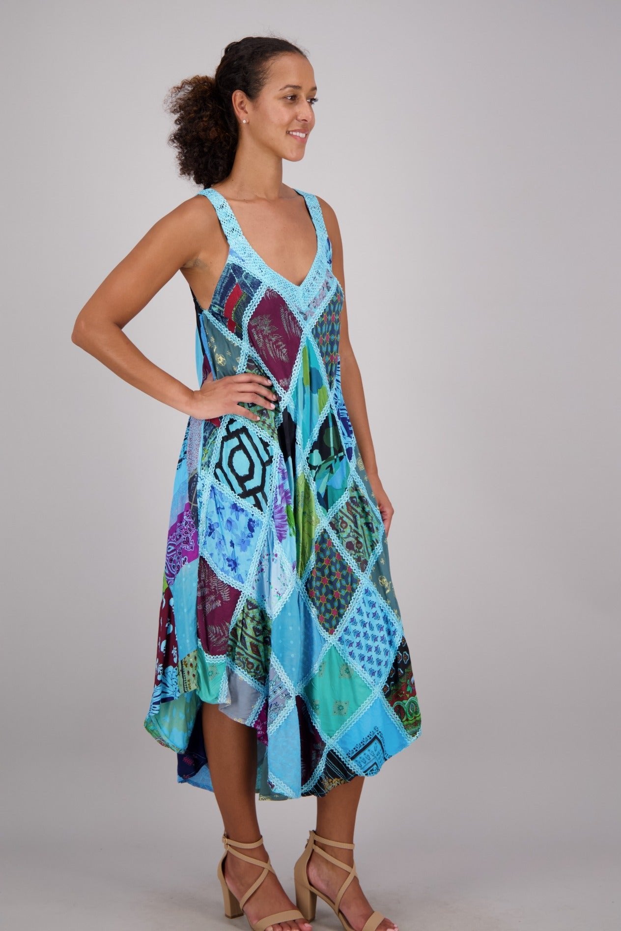 Bohemian A-Line Dress PAT-3270 - Advance Apparels Inc