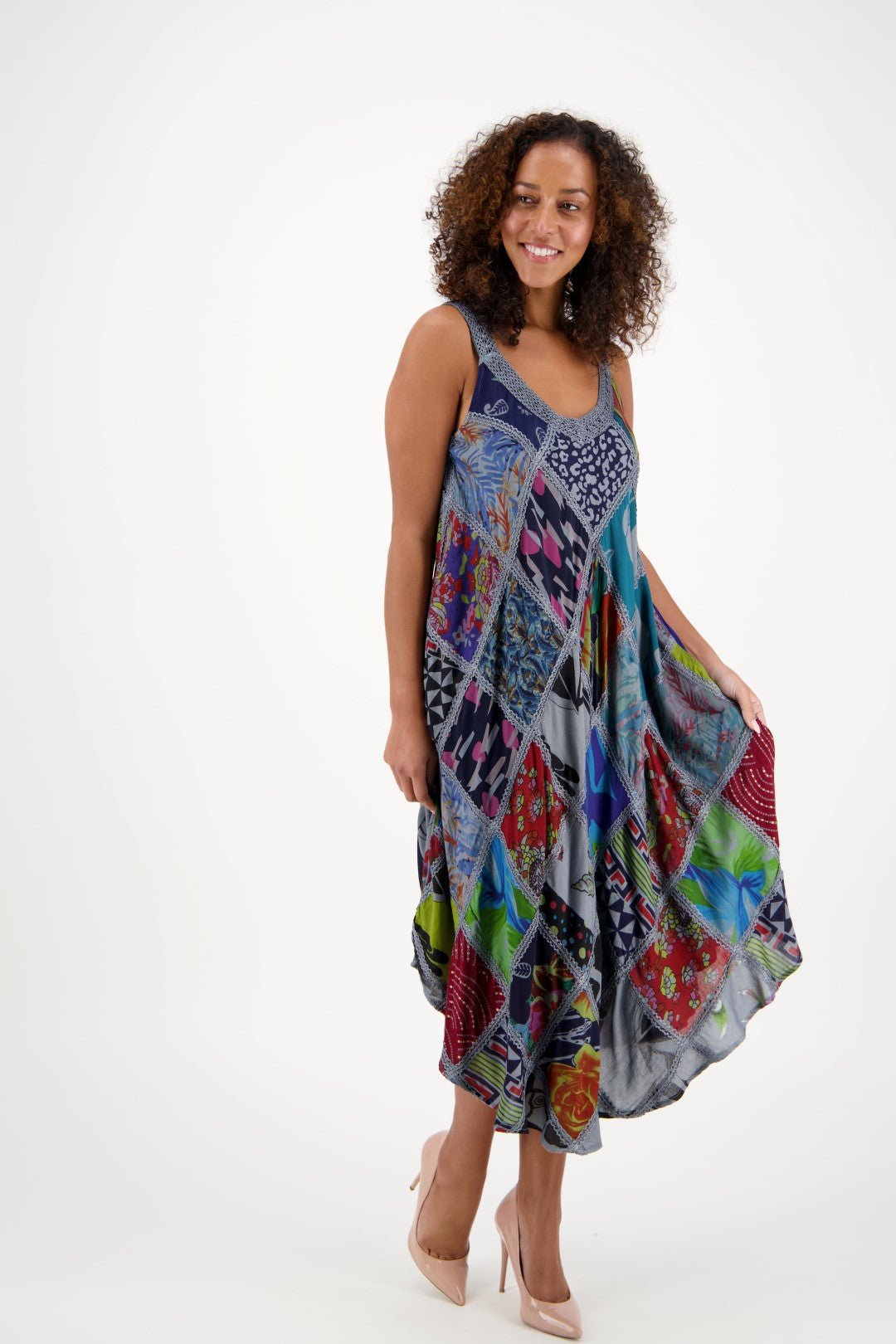 Bohemian A-Line Dress PAT-3270 - Advance Apparels Inc