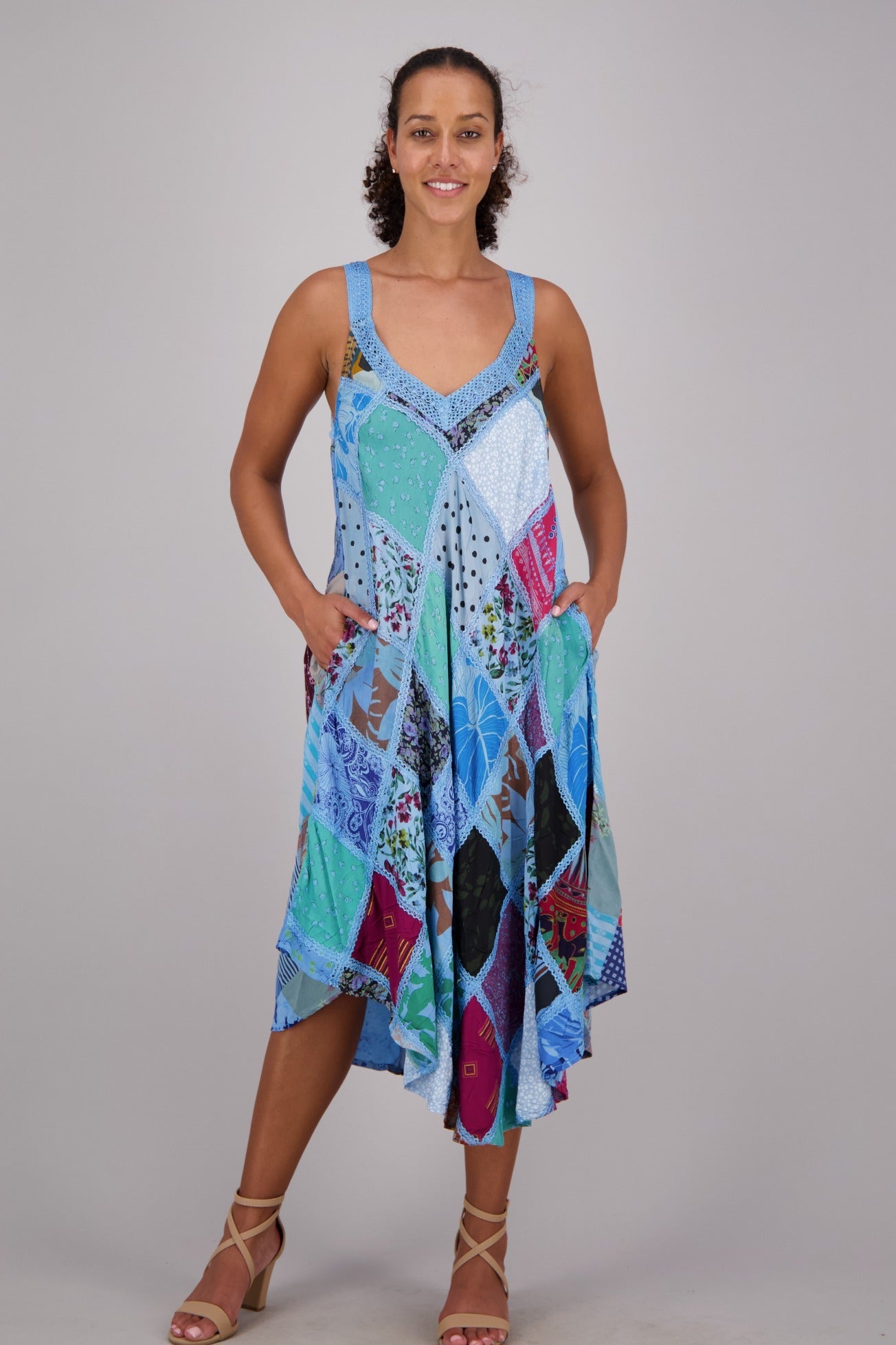 Bohemian A-Line Dress PAT-3270 - Advance Apparels Inc