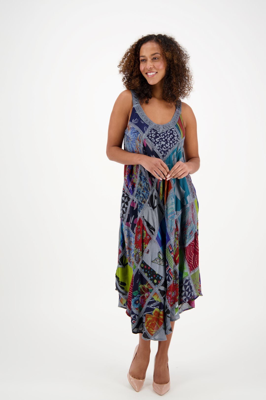 Bohemian A-Line Dress PAT-3270 - Advance Apparels Inc