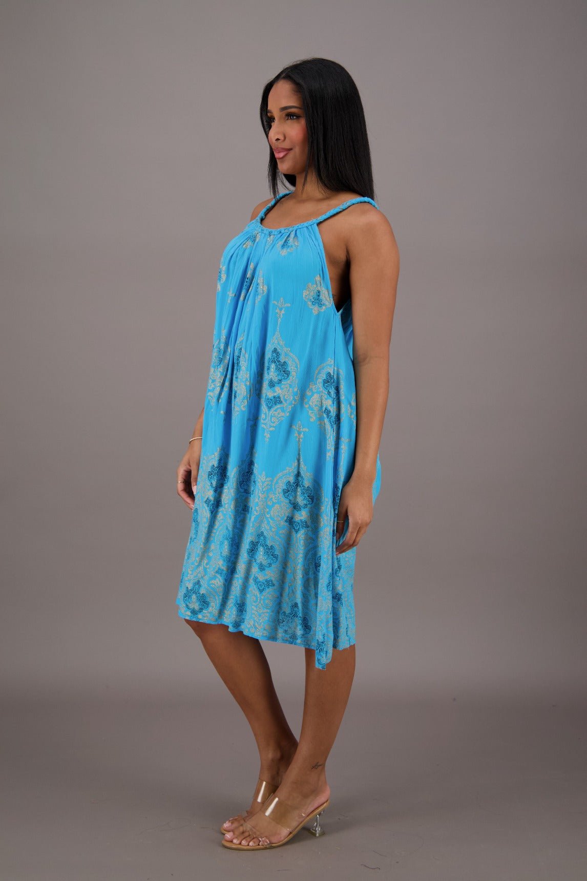 Boho Charm Sundress 24430 - Advance Apparels Inc