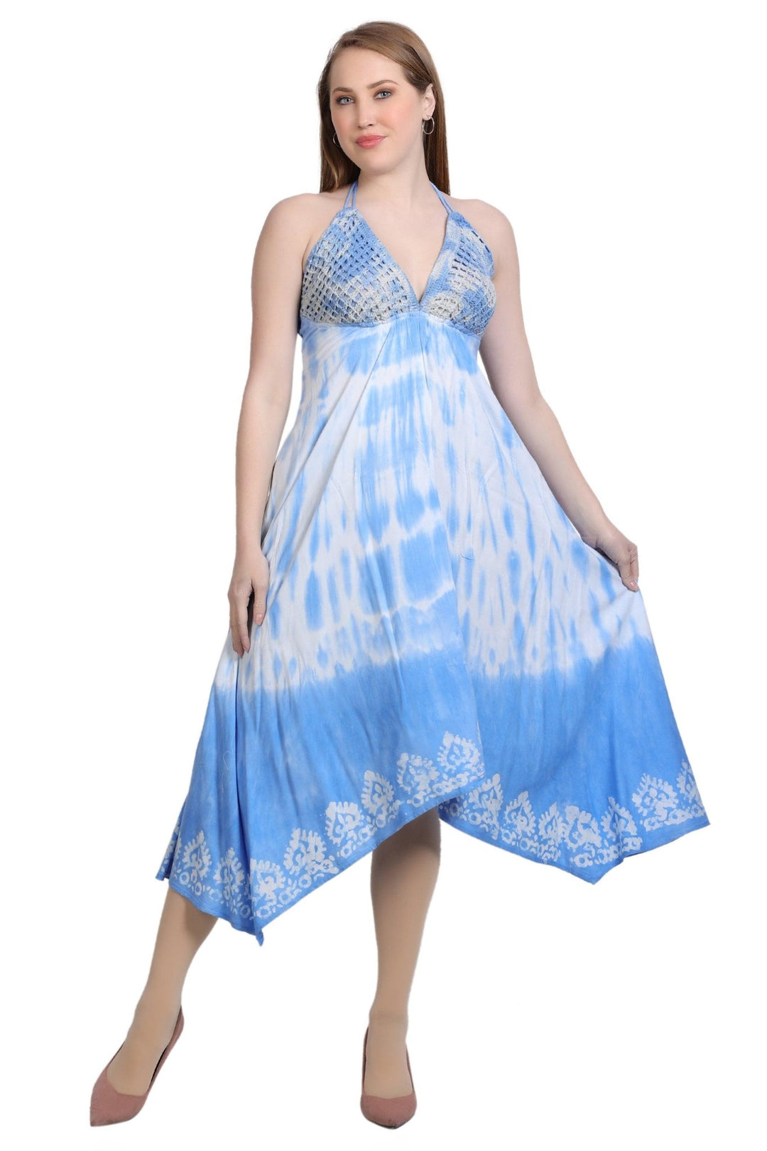 Crochet Tie Dye Dress CD-21563 - Advance Apparels Inc