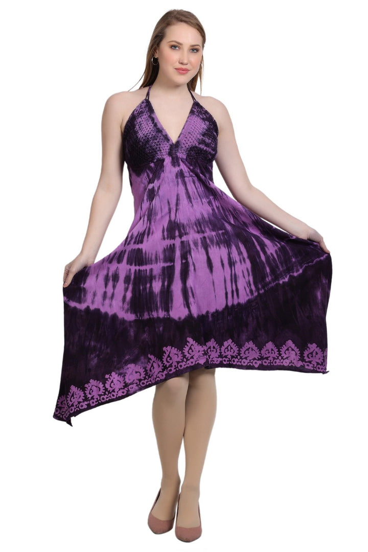 Crochet Tie Dye Dress CD-21563 - Advance Apparels Inc