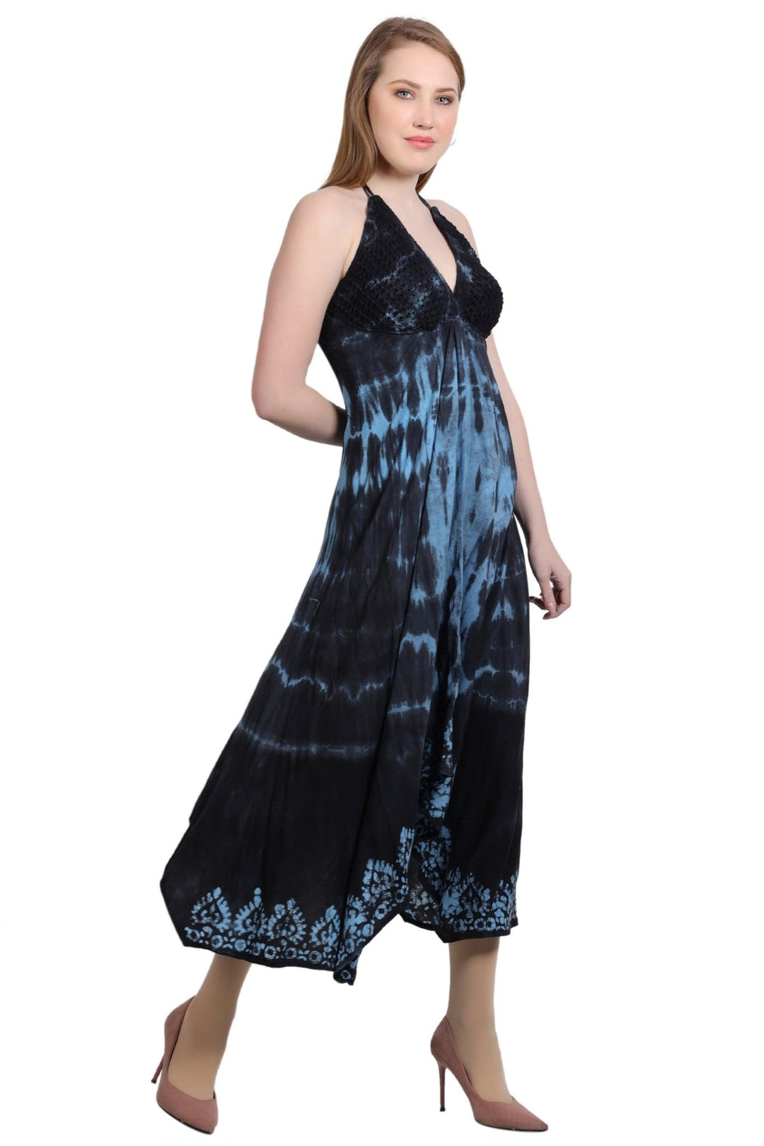 Crochet Tie Dye Dress CD-21563 - Advance Apparels Inc