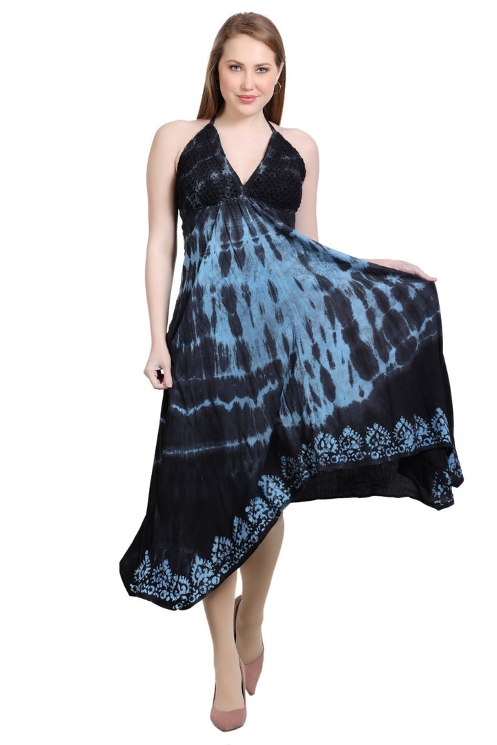 Crochet Tie Dye Dress CD-21563 - Advance Apparels Inc