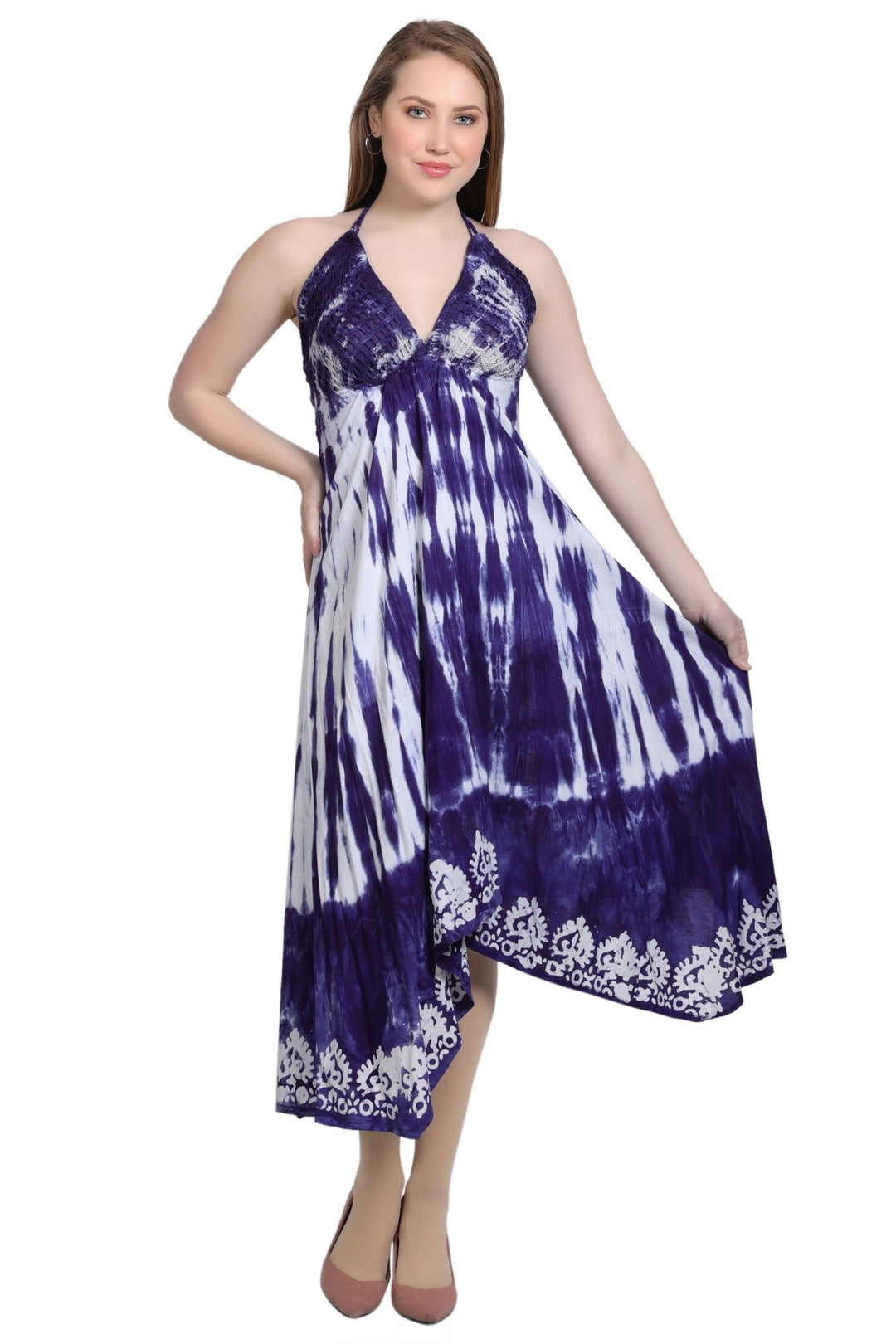 Crochet Tie Dye Dress CD-21563 - Advance Apparels Inc