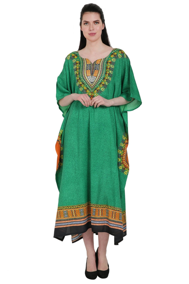 Dashiki Print Kaftan KAF-1001 - Advance Apparels Inc