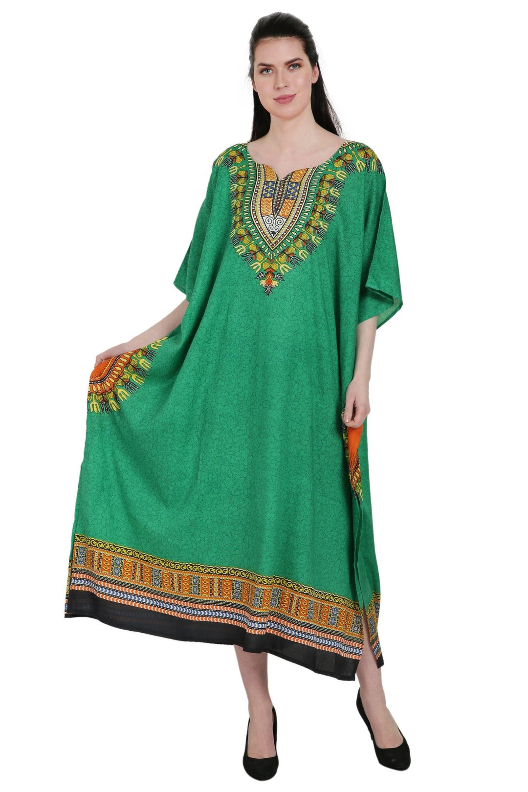 Dashiki Print Kaftan KAF-1001 - Advance Apparels Inc