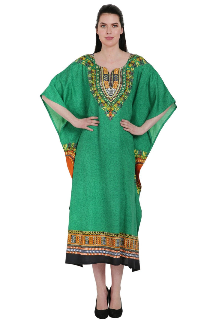 Dashiki Print Kaftan KAF-1001 - Advance Apparels Inc