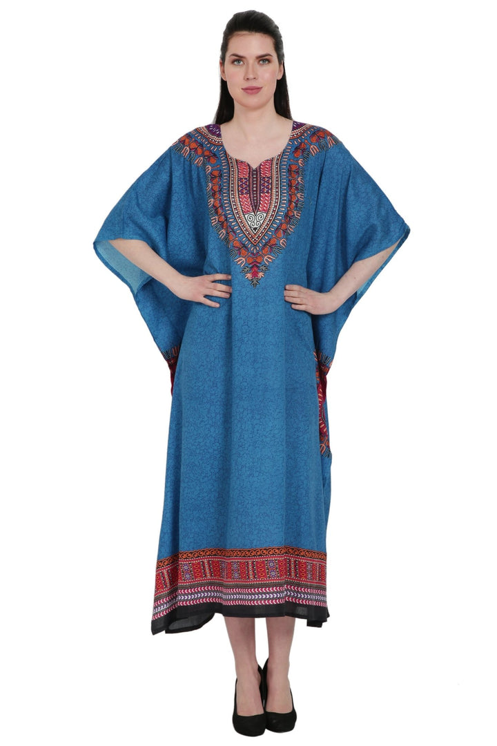 Dashiki Print Kaftan KAF-1001 - Advance Apparels Inc