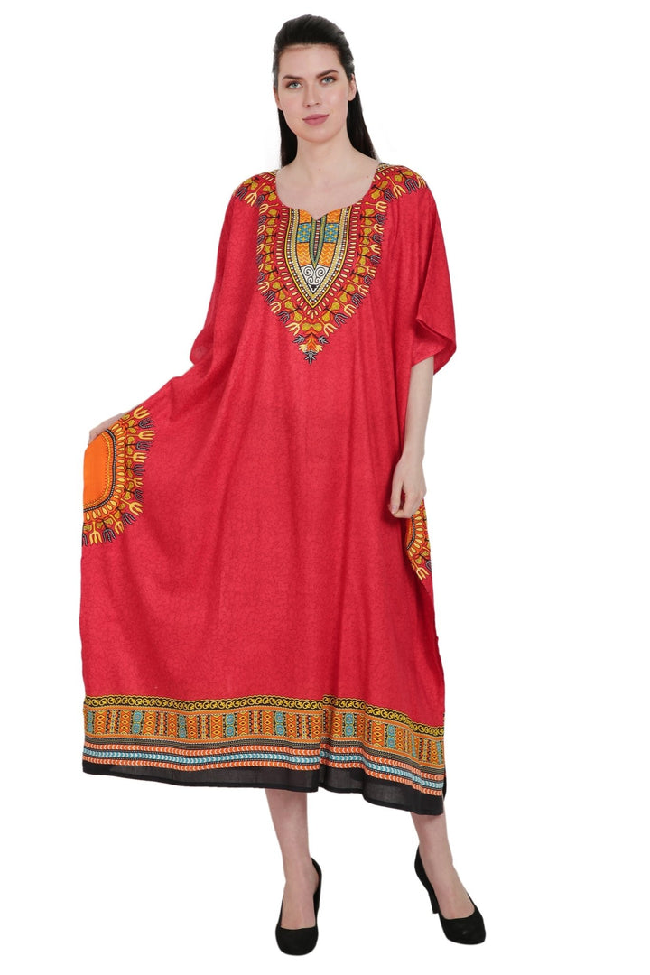 Dashiki Print Kaftan KAF-1001 - Advance Apparels Inc