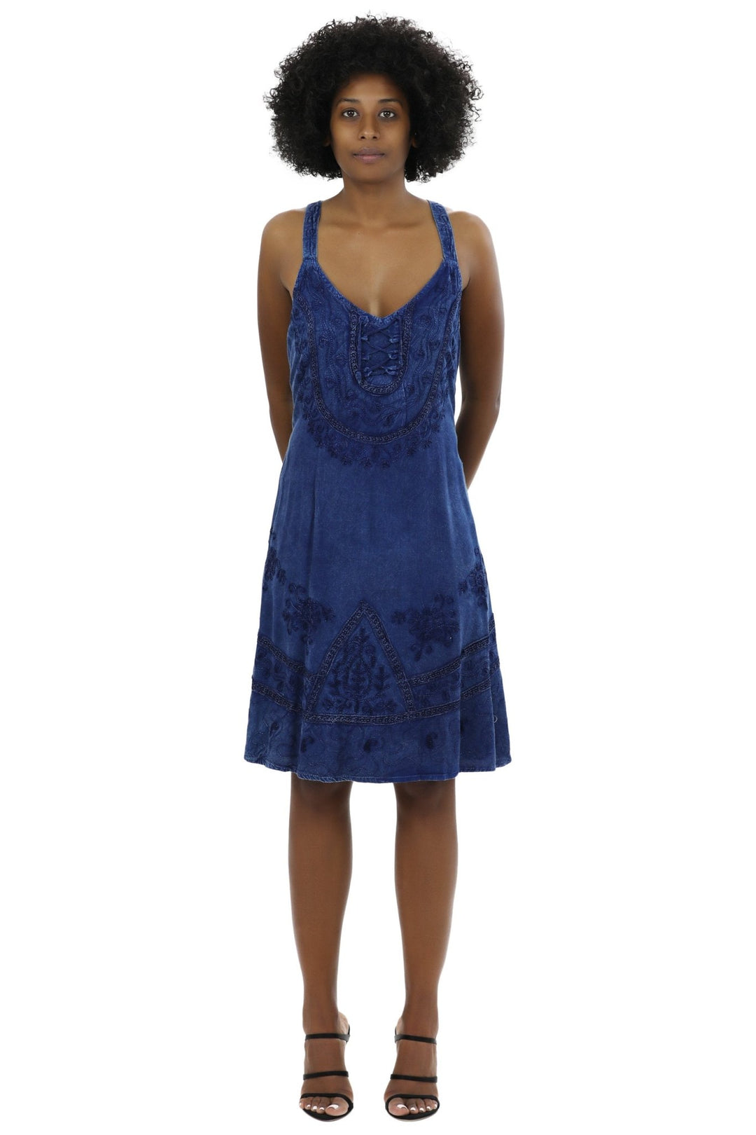 Double Dye Adjustable Dress 1108 - Advance Apparels Inc