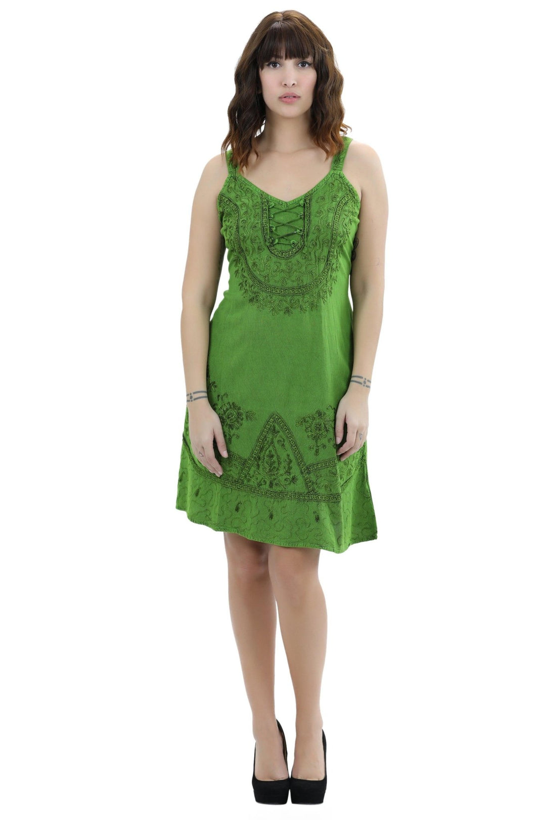 Double Dye Adjustable Dress 1108 - Advance Apparels Inc