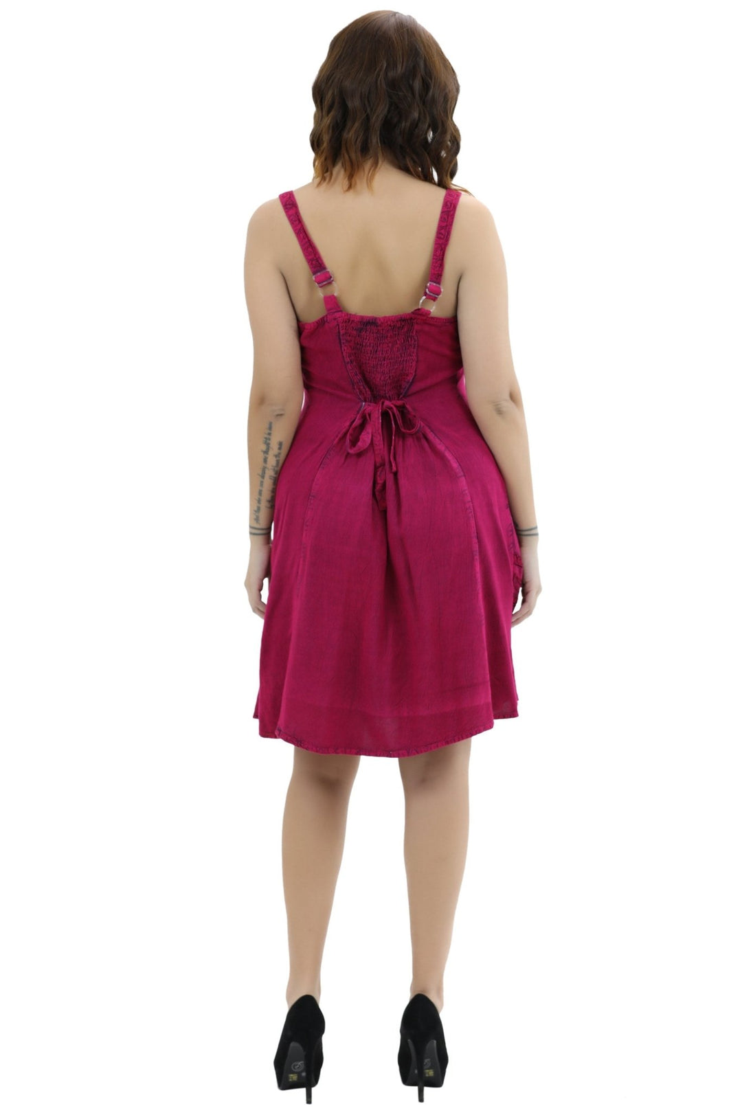 Double Dye Adjustable Dress 1108 - Advance Apparels Inc