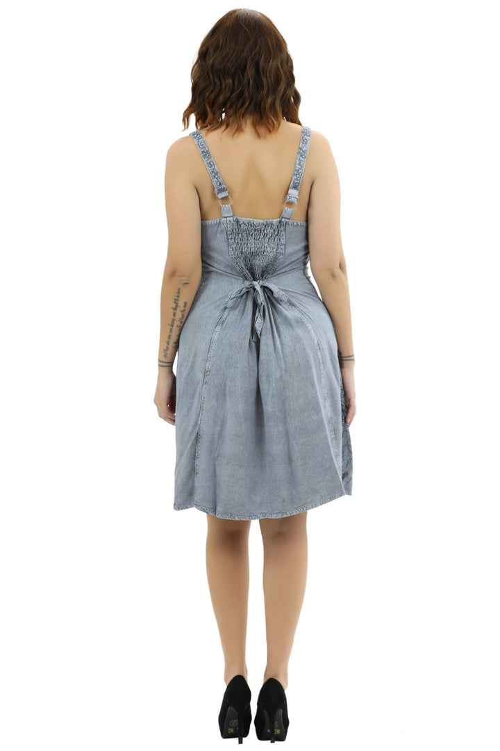 Double Dye Adjustable Dress 1108 - Advance Apparels Inc