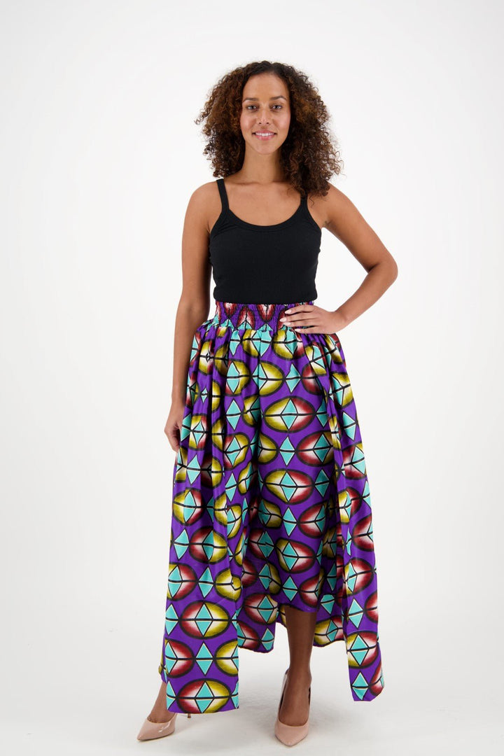 Double Layered Ankara Pants 2221 - Advance Apparels Inc