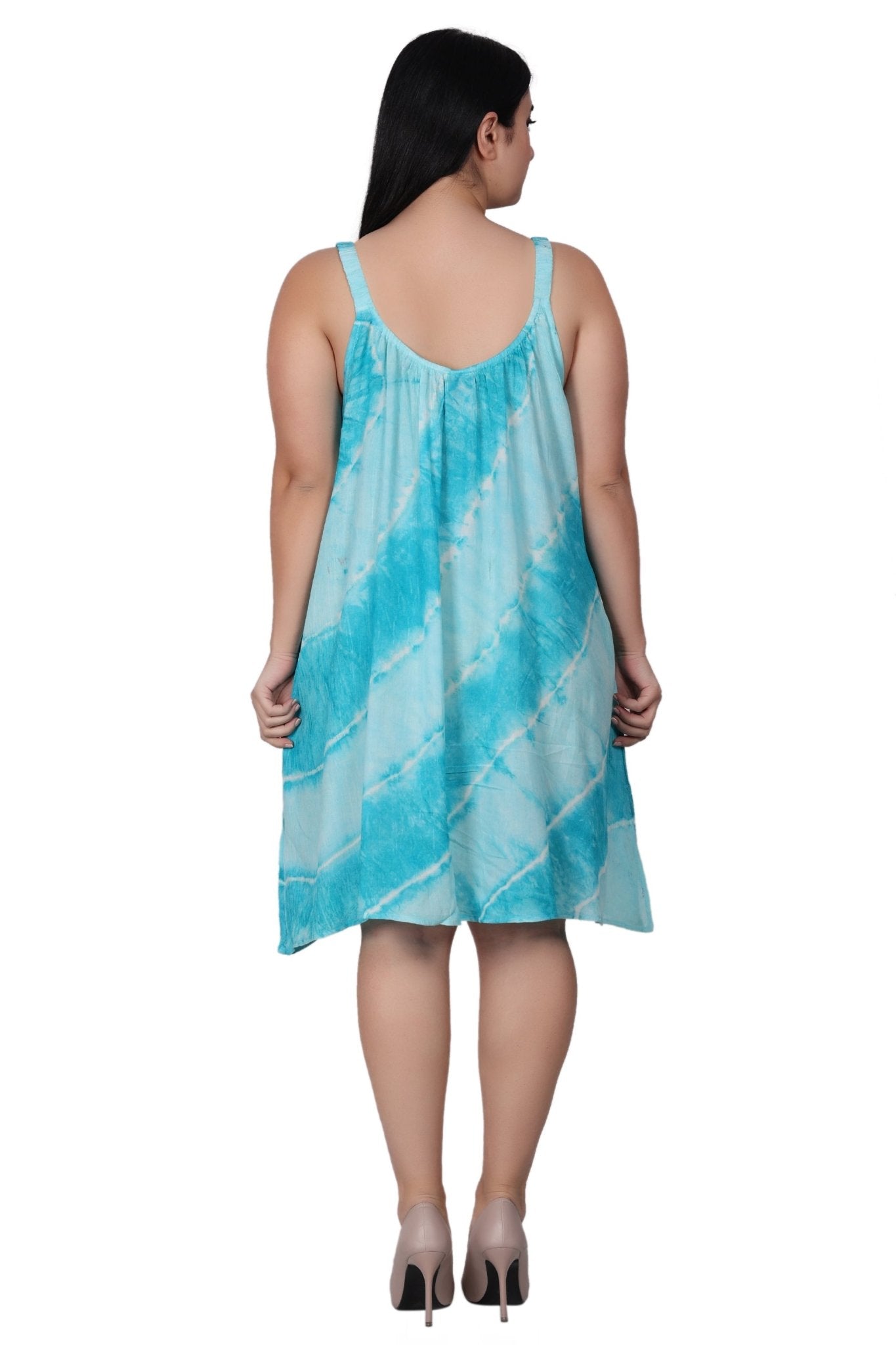 Elastic Strap Tie Dye Dress 362214EN - Advance Apparels Inc