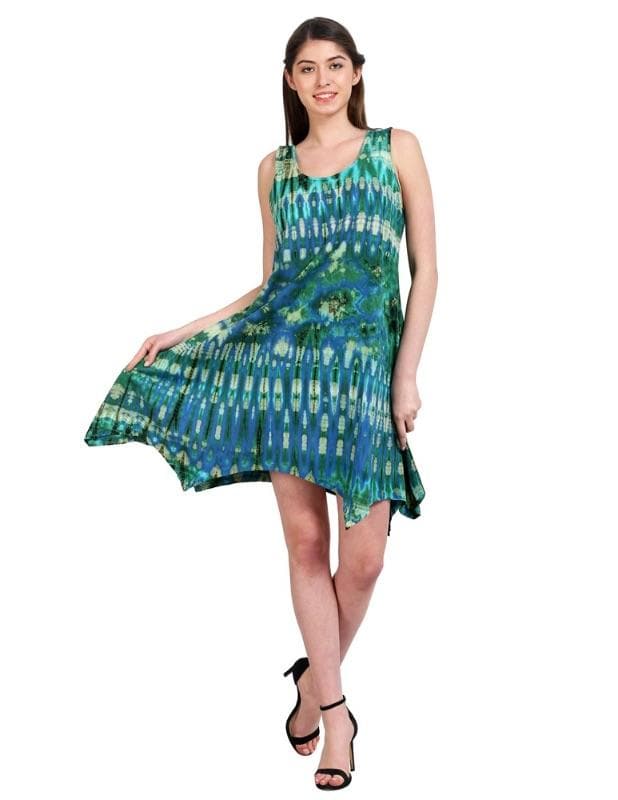 Fairytale Bottom Spandex Tie Dye Dress 19445 - Advance Apparels Inc