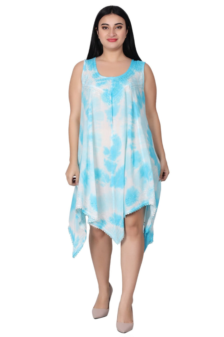 Fairytale Bottom Tie Dye Dress 422141FT - Advance Apparels Inc