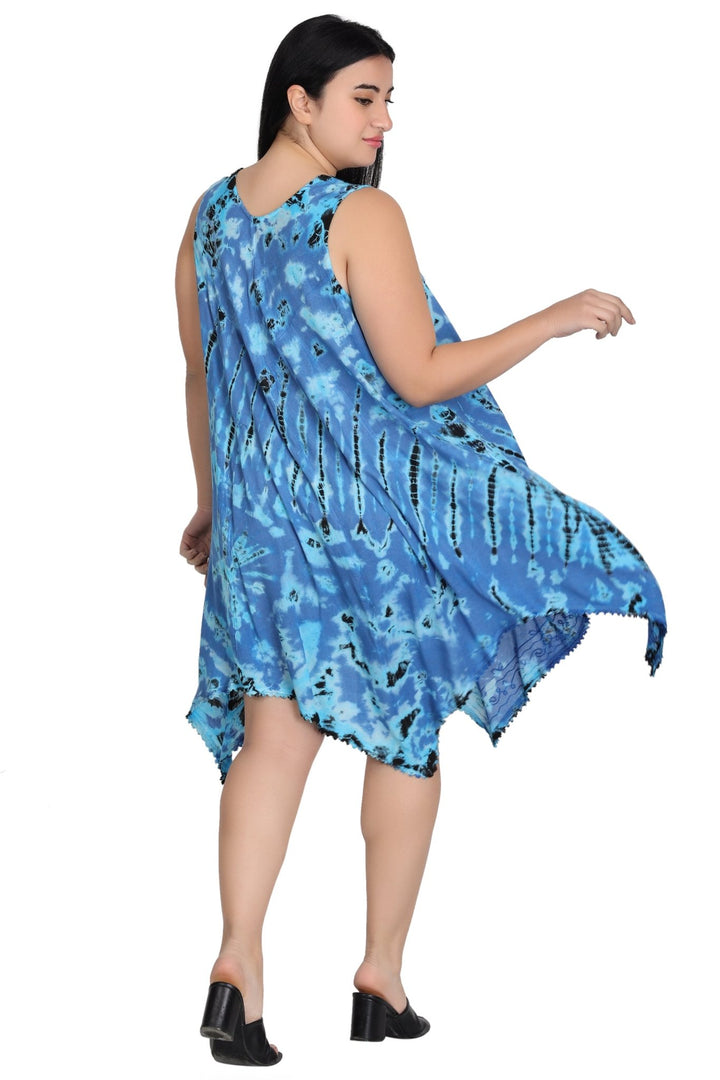 Fairytale Bottom Tie Dye Dress 422142FT - Advance Apparels Inc