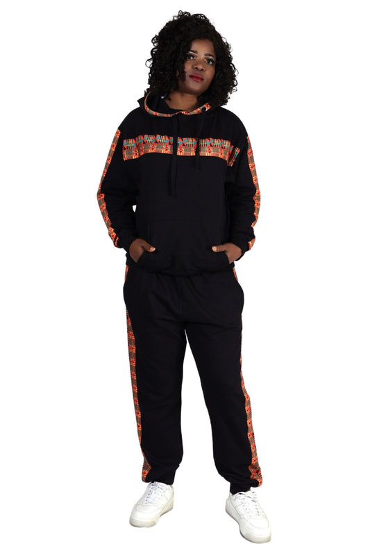 Hoodie/Jogger Set 9608-5 - Advance Apparels Inc