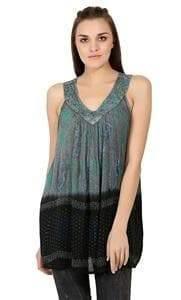 Jaipur Tie Dye V-Neck Tank Top 19525 - Advance Apparels Inc