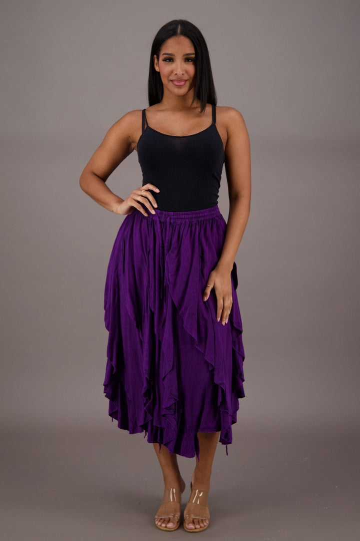 Layered Renaissance Skirt 13226 - Advance Apparels Inc