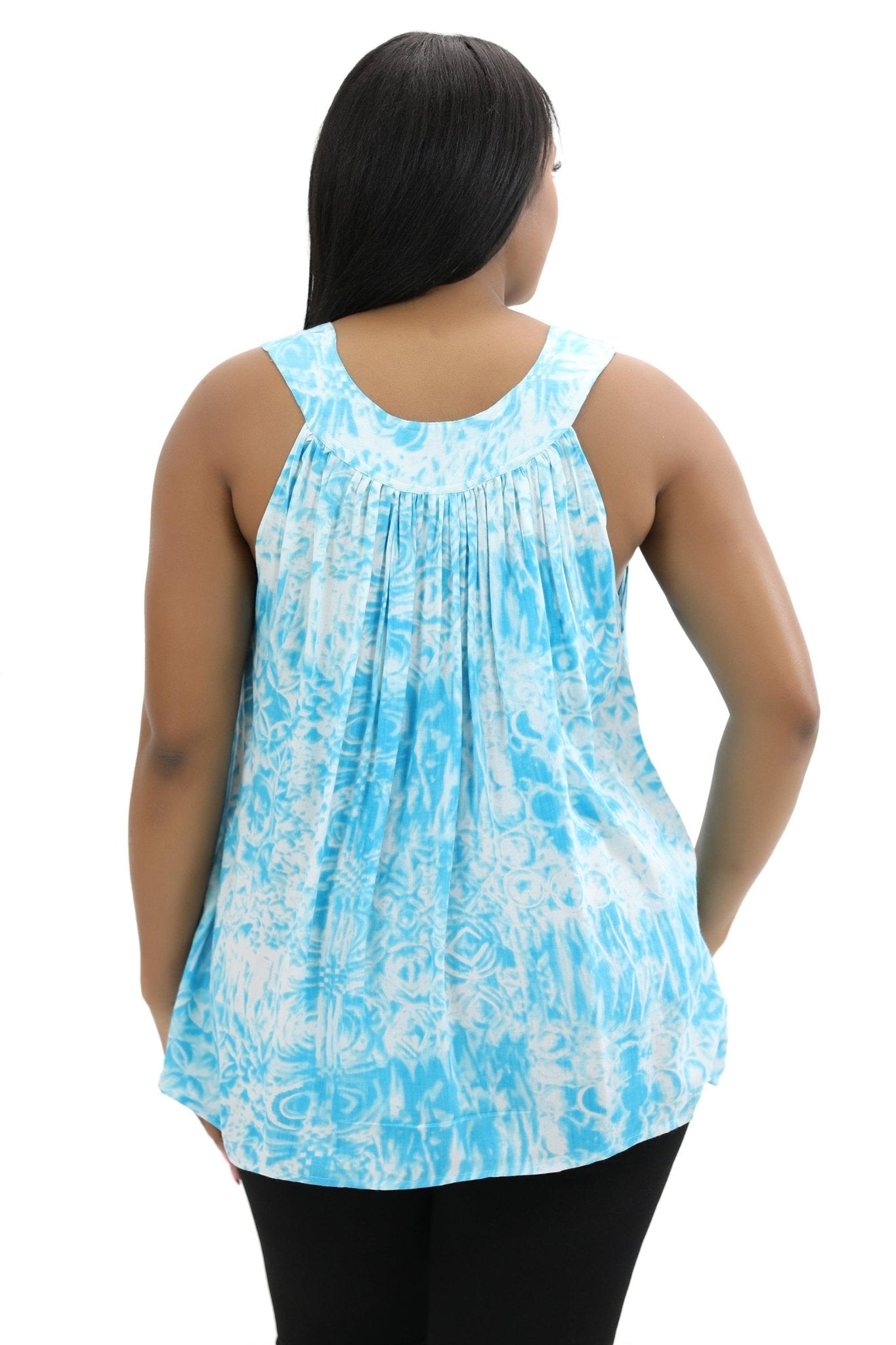 Marble Tie Dye Tank Top 17250 - Advance Apparels Inc