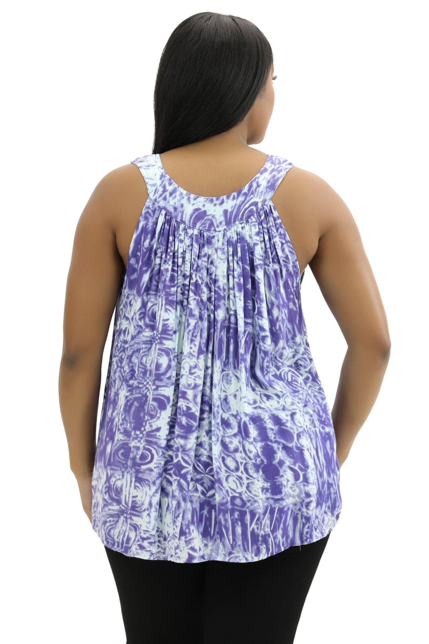 Marble Tie Dye Tank Top 17250 - Advance Apparels Inc