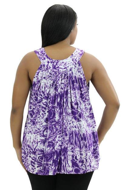 Marble Tie Dye Tank Top 17250 - Advance Apparels Inc