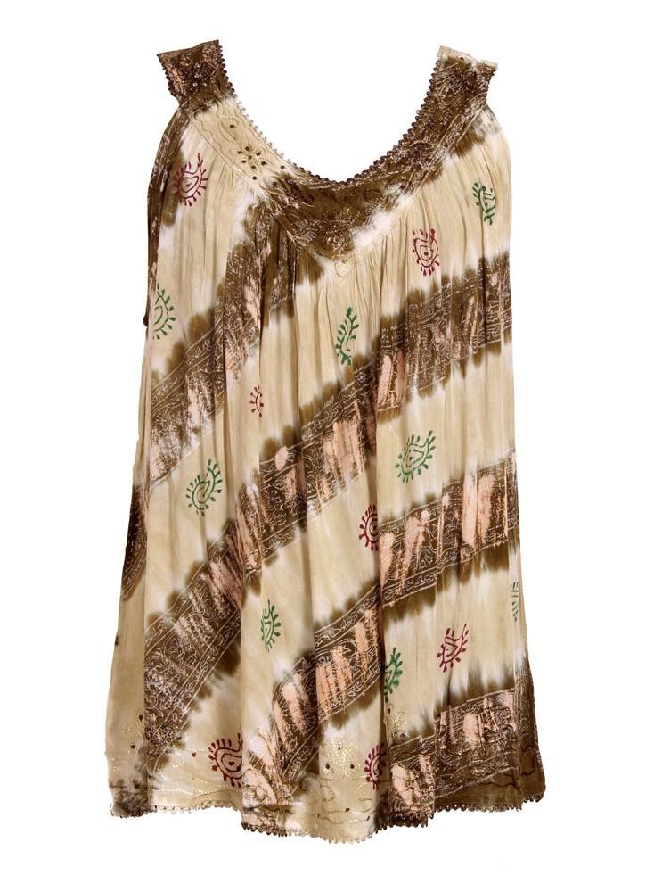 Native Print Tie Dye Tanktop 18714 - Advance Apparels Inc