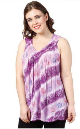 Native Print Tie Dye Tanktop 18714 - Advance Apparels Inc