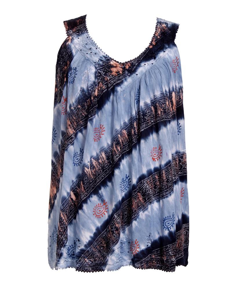 Native Print Tie Dye Tanktop 18714 - Advance Apparels Inc