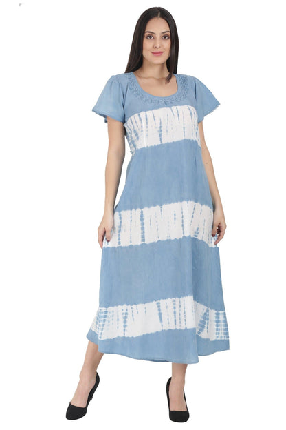 Organic Maxi Dress LTD-674 - Advance Apparels Inc