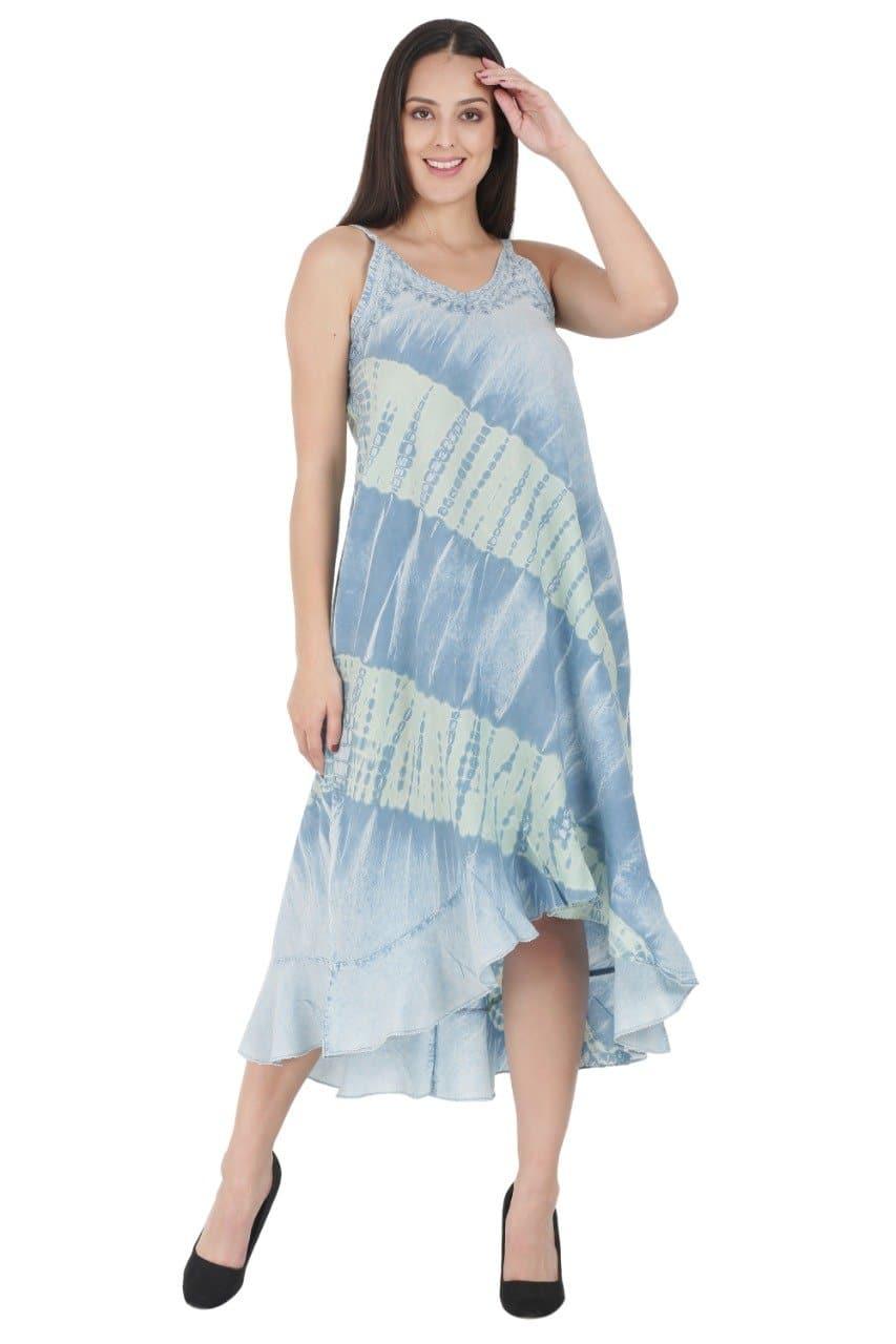 Organic Spaghetti Strap Dress LTD-676 - Advance Apparels Inc