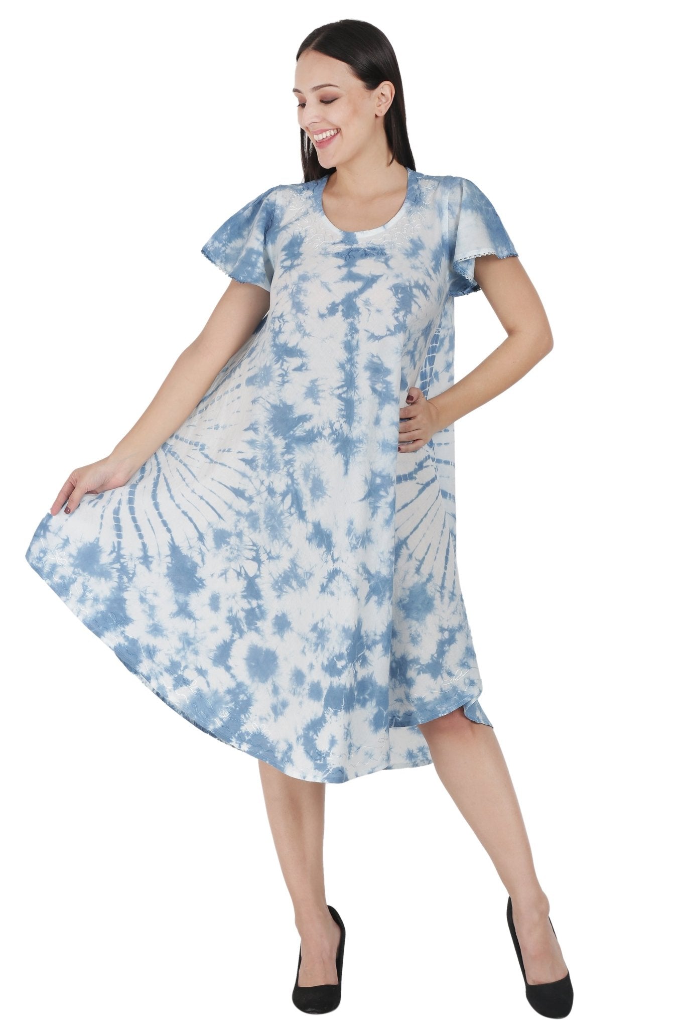 Organic Tencel A-Line Dress - Advance Apparels Inc