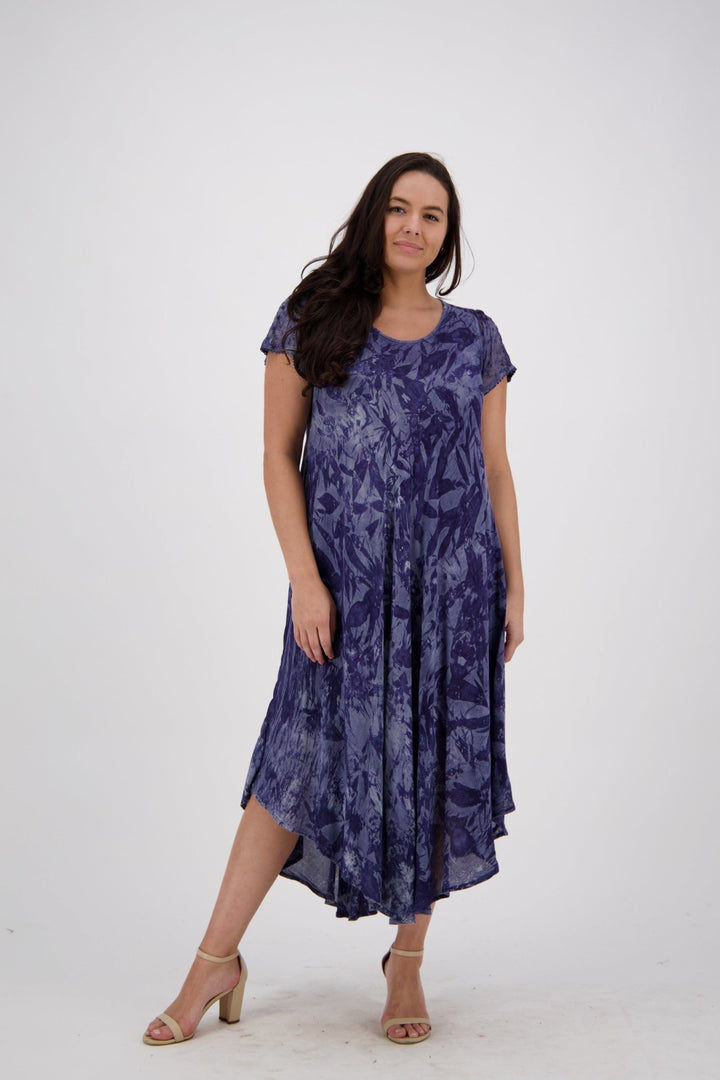 Phuket Tie Dye A-Line Beach Dress UDS52-2433 - Advance Apparels Inc