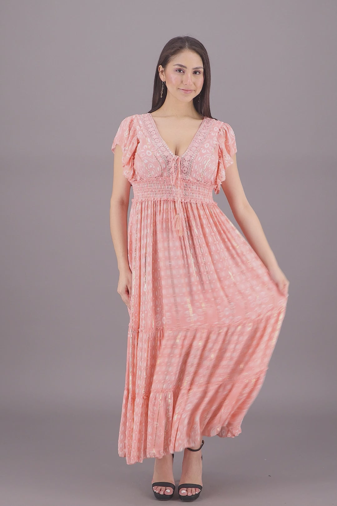 Twilight Ties Bohemian Dress 24905