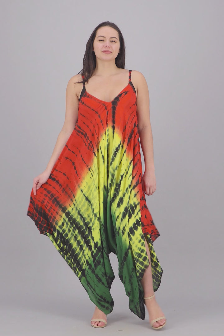 Rasta Tie Dye Jumper JP21458