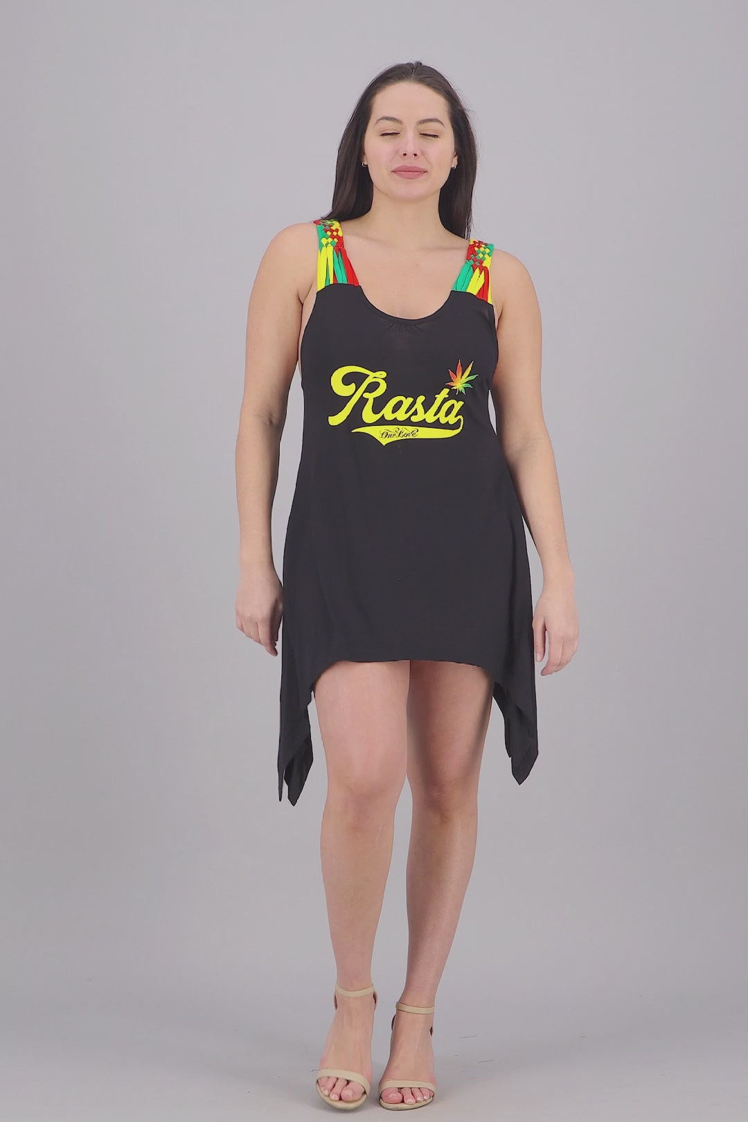 Rasta One Love Dress R474