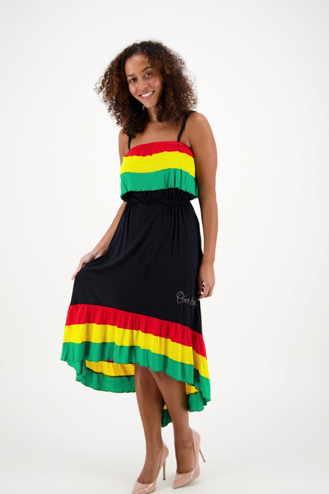 Resort Rasta Dress R477 - Advance Apparels Inc